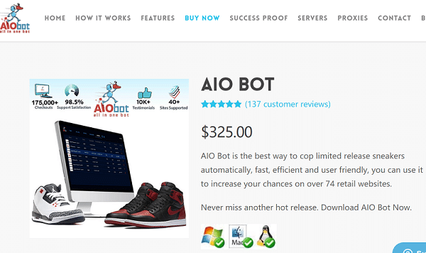 buy a sneaker bot