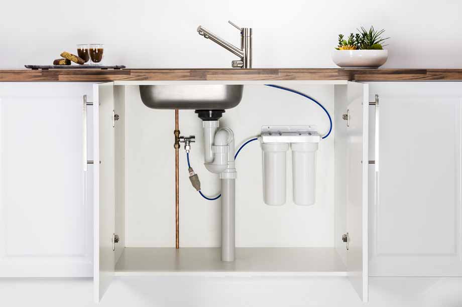 best under kitchen sink water filter