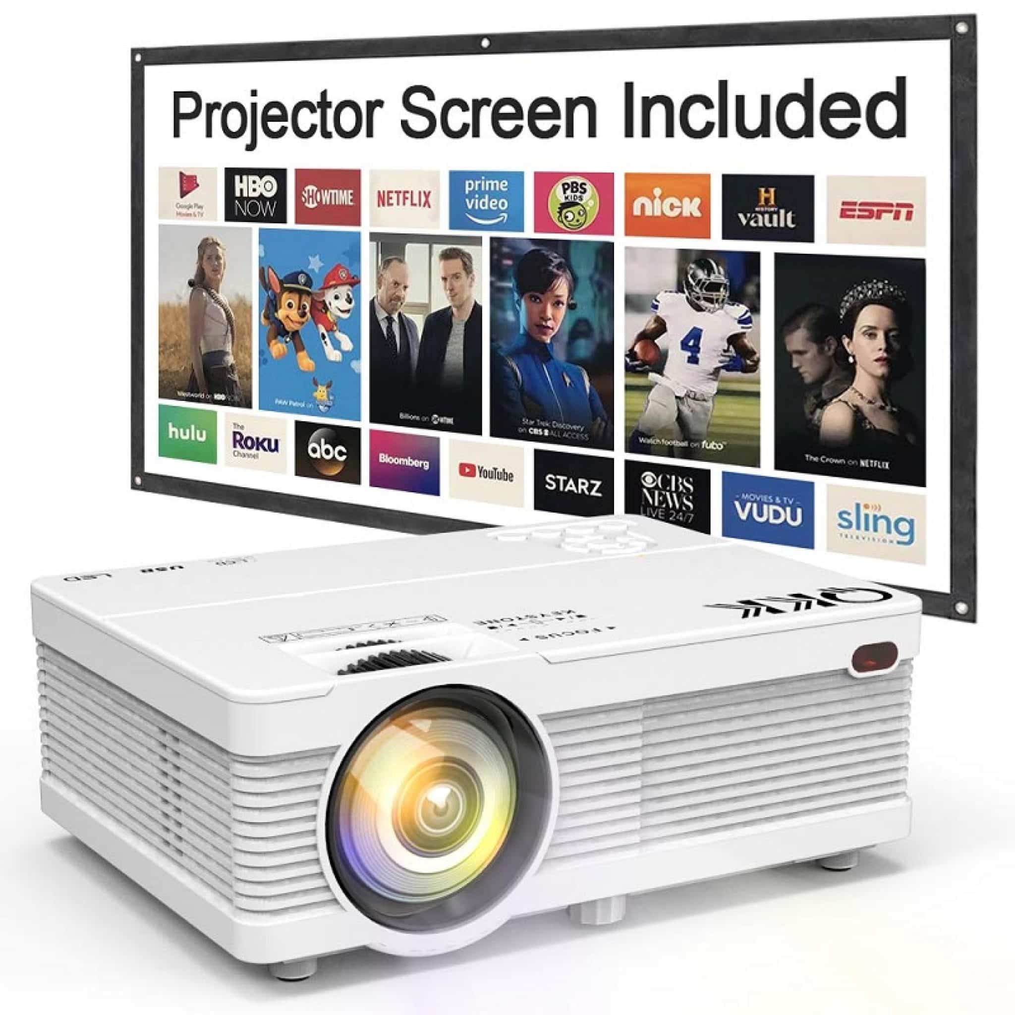 best outdoor movie projector 2020