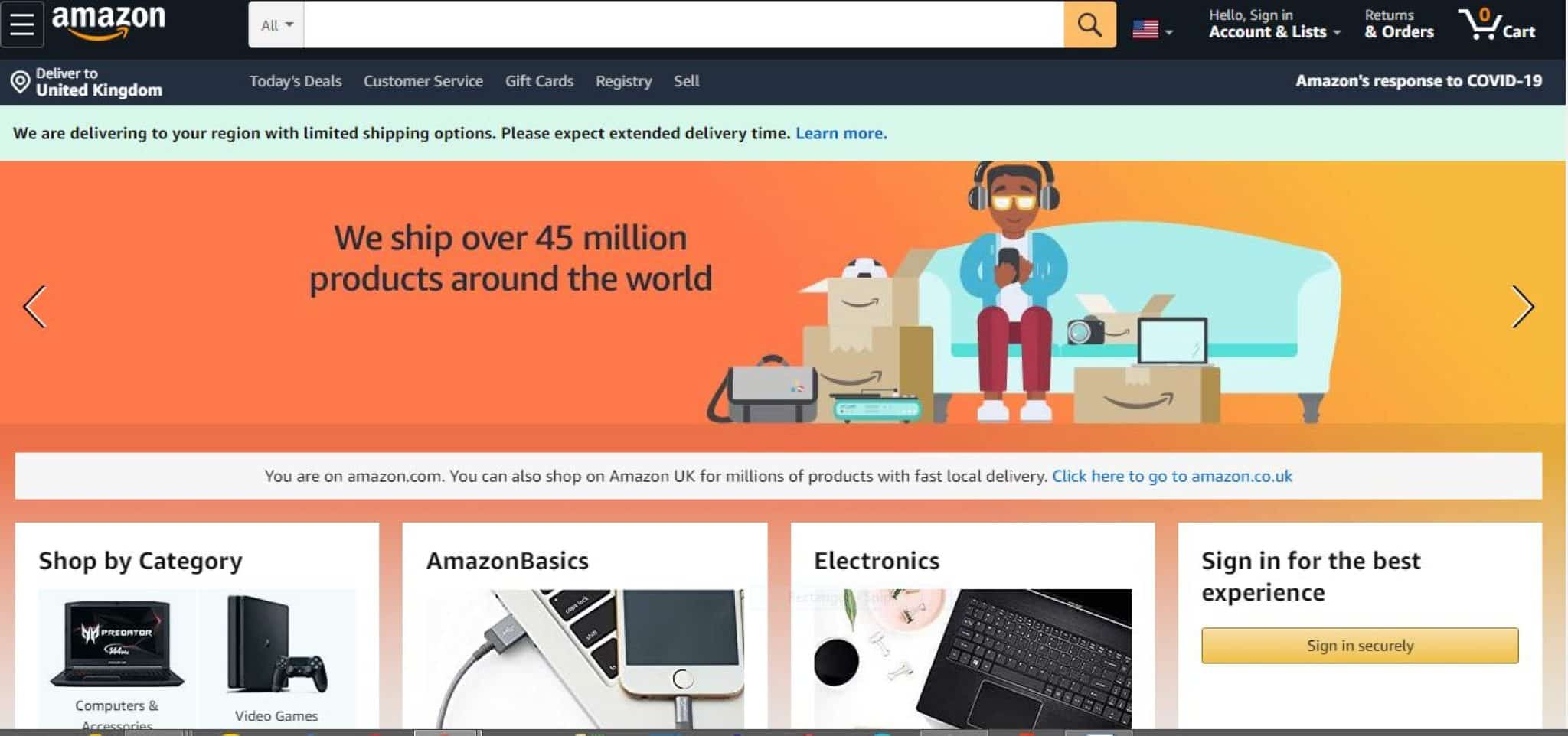 Top 10 Online Shopping Sites In The World | TechUseful.com