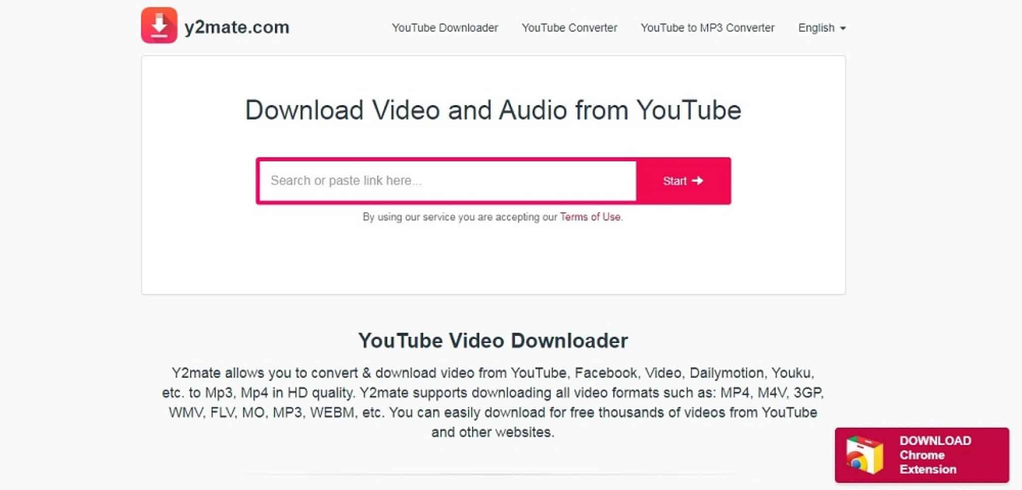 youtube video downloader free y2mate
