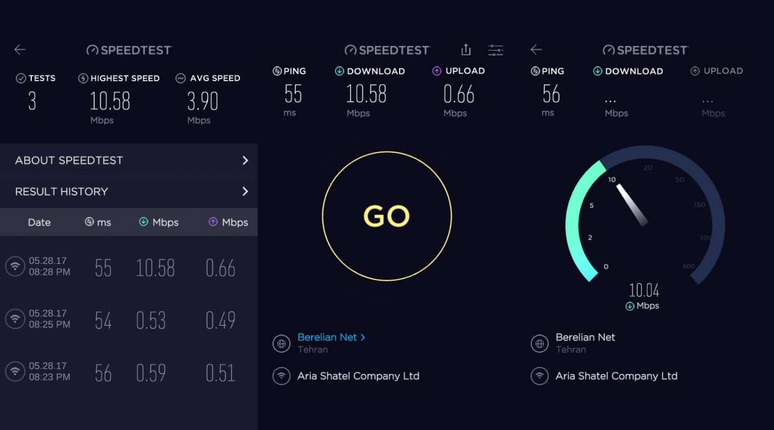 android internet speed test app